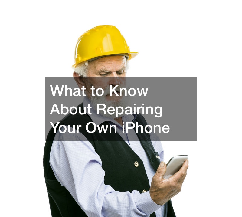 How to Repair Your iPhone All By Yourself